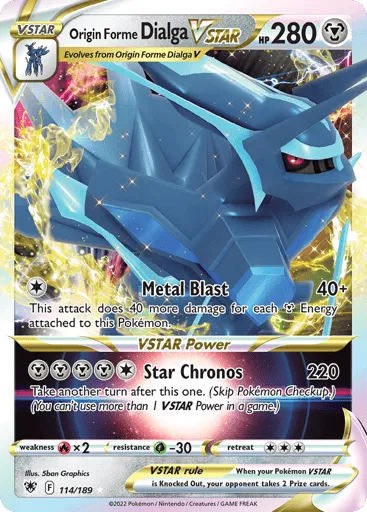 Origin Forme Dialga VSTAR 114/189 Astral Radiance