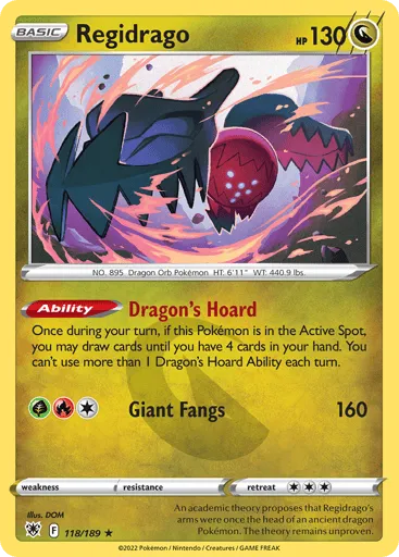 Regidrago 118/189 Astral Radiance
