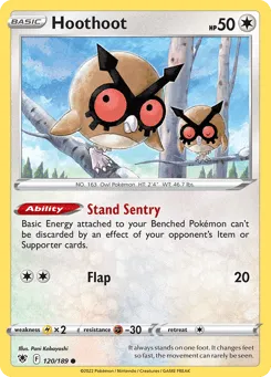 Hoothoot 120/189 Astral Radiance