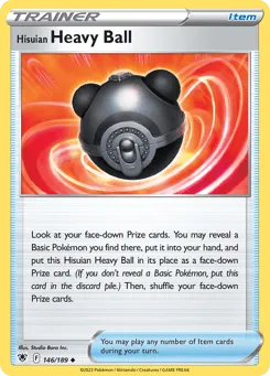 Hisuian Heavy Ball 146/189 Astral Radiance