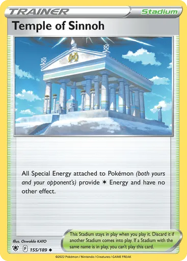 Temple of Sinnoh 155/189 Astral Radiance