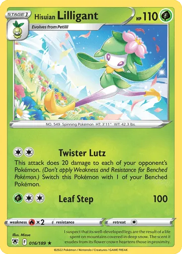 Hisuian Lilligant 016/189 Astral Radiance
