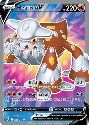 Heatran V 165/189 Astral Radiance