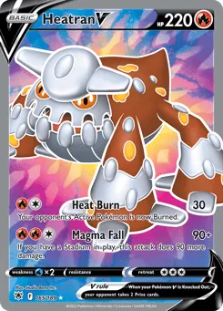 Heatran V 165/189 Astral Radiance