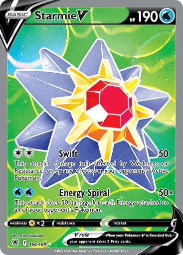 Starmie V 166/189 Astral Radiance