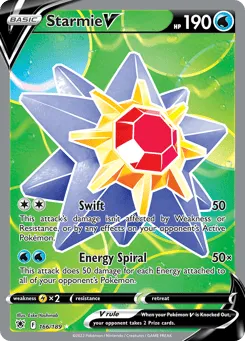 Starmie V 166/189 Astral Radiance