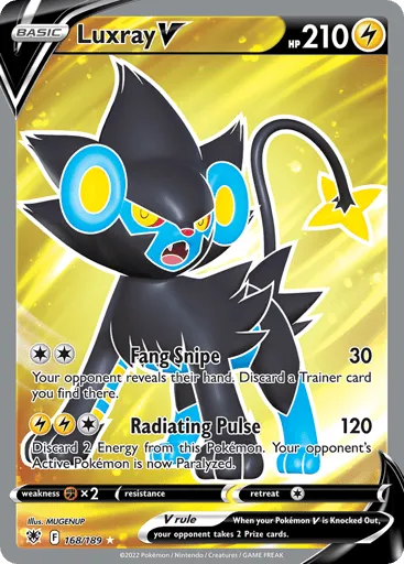 Luxray V 168/189 Astral Radiance