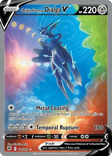 Origin Forme Dialga V 177/189 Astral Radiance