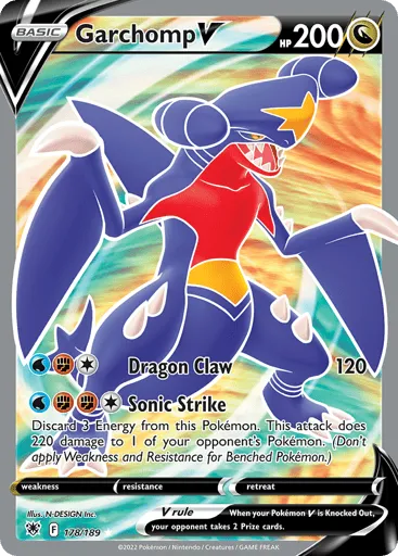 Garchomp V 178/189 Astral Radiance