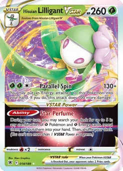 Hisuian Lilligant VSTAR 018/189 Astral Radiance