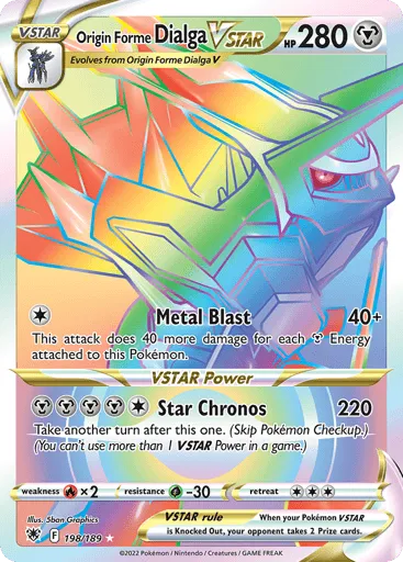 Origin Forme Dialga VSTAR 198/189 Astral Radiance