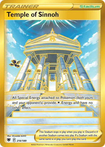 Temple of Sinnoh 214/189 Astral Radiance