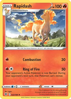 Rapidash 022/189 Astral Radiance