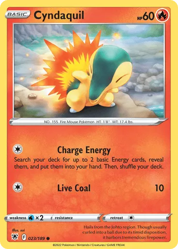 Cyndaquil 023/189 Astral Radiance