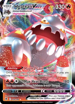 Heatran VMAX 026/189 Astral Radiance