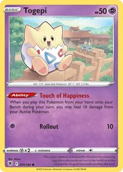 Togepi 055/189 Astral Radiance