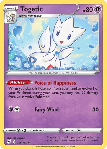 Togetic 056/189 Astral Radiance