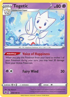 Togetic 056/189 Astral Radiance
