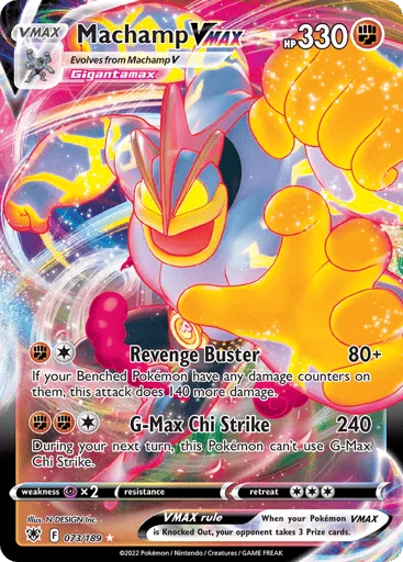 Machamp VMAX 073/189 Astral Radiance