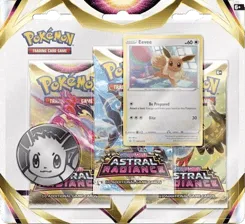 Astral Radiance 3-Pack Blister - Eevee