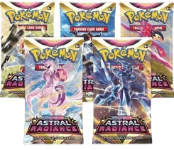 Astral Radiance Booster Pack Art Bundle (Set of 5)