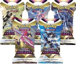 Astral Radiance Sleeved Booster Pack Art Bundle (Set of 5)