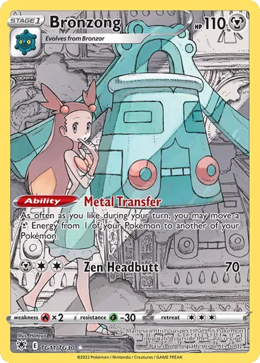 Bronzong TG11/TG30 Astral Radiance Trainer Gallery