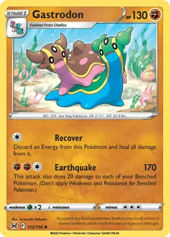 Gastrodon 102/196 Lost Origin