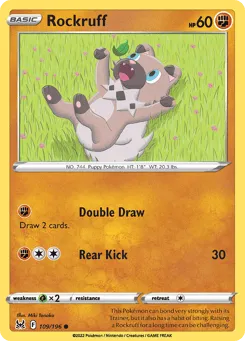 Rockruff 109/196 Lost Origin