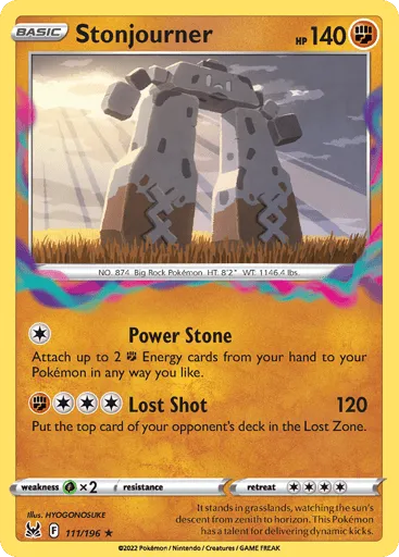Stonjourner 111/196 Lost Origin