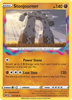 Stonjourner 111/196 Lost Origin