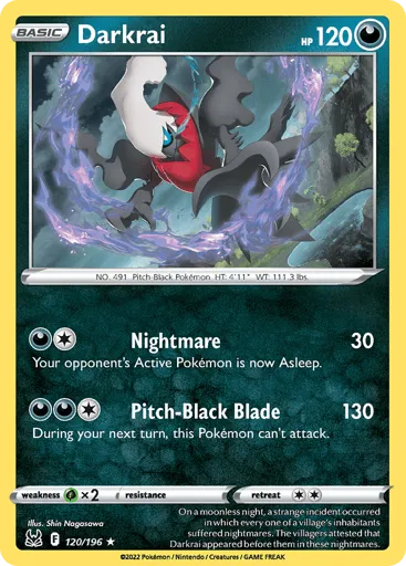 Darkrai 120/196 Lost Origin