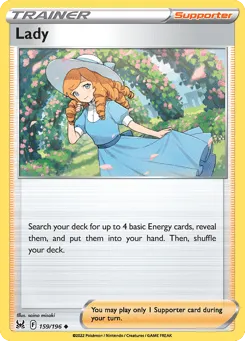 Lady 159/196 Lost Origin