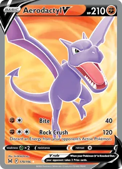 Aerodactyl V 179/196 Lost Origin