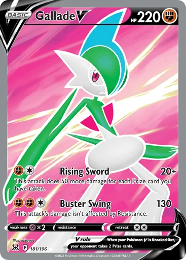 Gallade V 181/196 Lost Origin