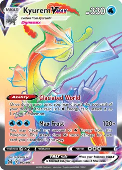 Kyurem VMAX 197/196 Lost Origin