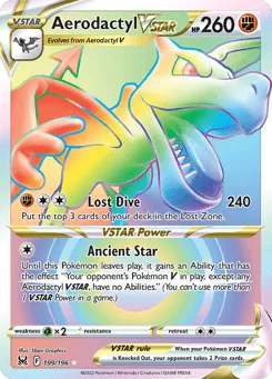 Aerodactyl VSTAR 199/196 Lost Origin