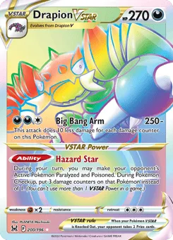 Drapion VSTAR 200/196 Lost Origin