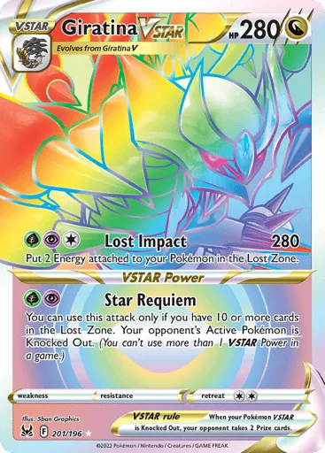 Giratina VSTAR 201/196 Lost Origin