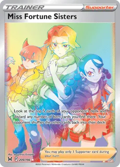 Miss Fortune Sisters 209/196 Lost Origin