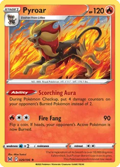 Pyroar 029/196 Lost Origin