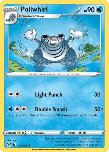Poliwhirl 031/196 Lost Origin