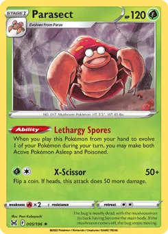 Parasect 005/196 Lost Origin