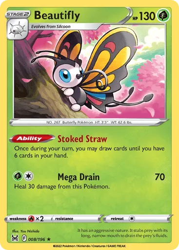 Beautifly 008/196 Lost Origin