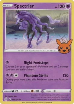 Spectrier 081/196 Pumpkin Pikachu Stamp Lost Origin