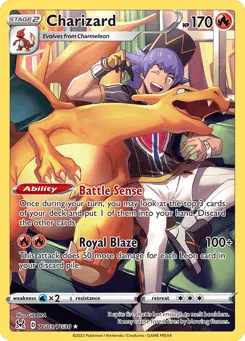 Charizard TG03/TG30 Lost Origin Trainer Gallery