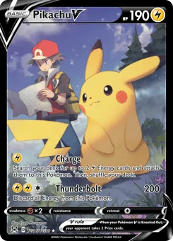 Pikachu V TG16/TG30 Lost Origin Trainer Gallery