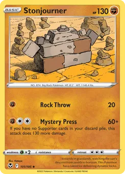Stonjourner 101/195 Silver Tempest