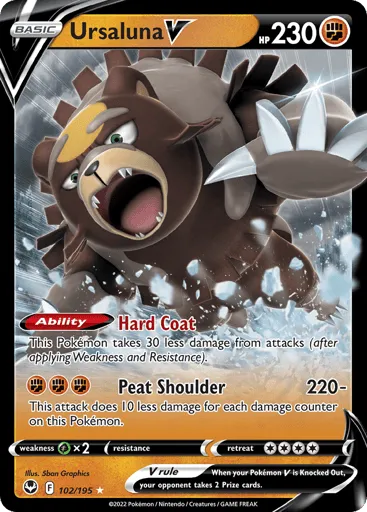 Ursaluna V 102/195 Silver Tempest