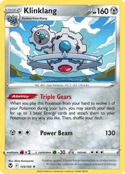 Klinklang 125/195 Silver Tempest